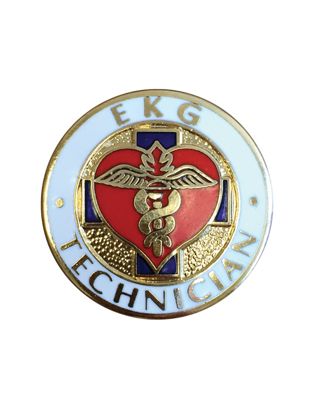 Prestige Medical 2026 EKG Technician Cloisonne Pin