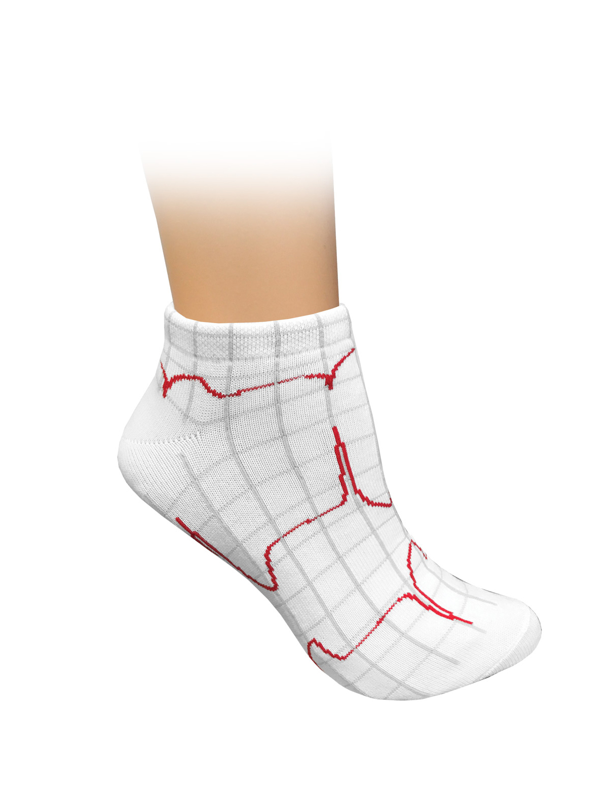 Prestige Medical 377 Unisex Nurse Ankle Socks