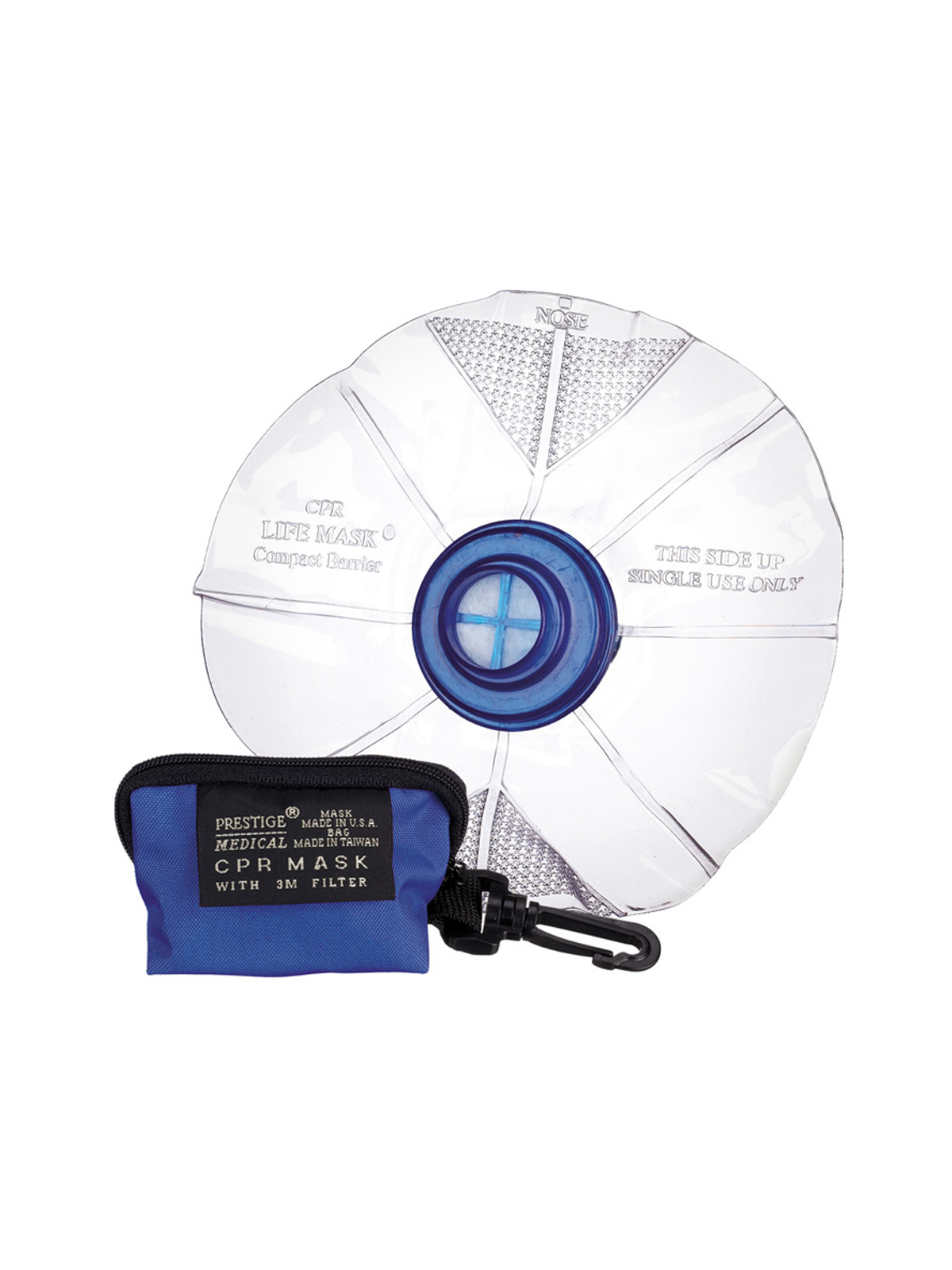 Prestige Medical M2 CPR LifeMask in Keychain Bag