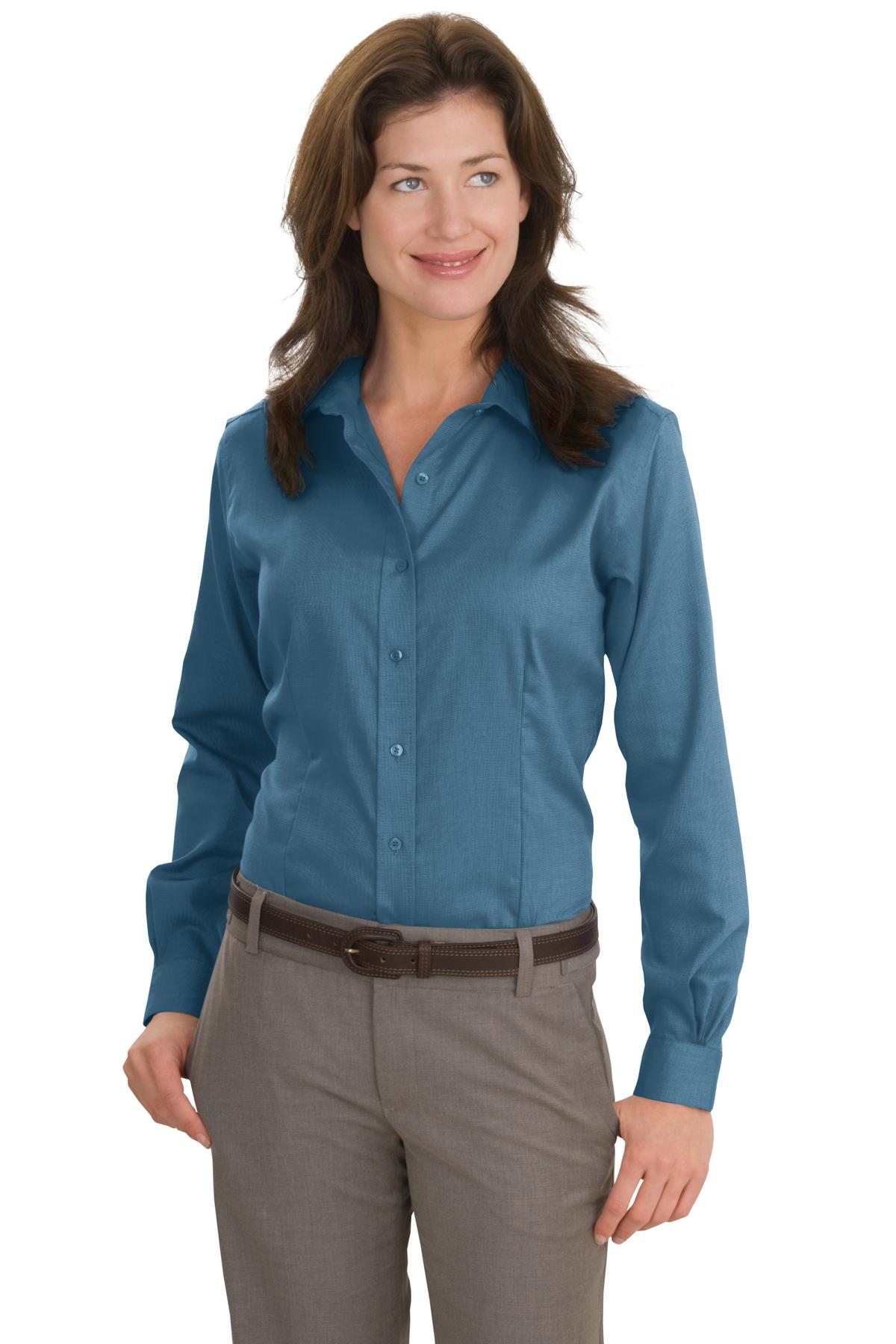 Red House RH47 DISCONTINUED Ladies Nailhead Non-Iron Shirt