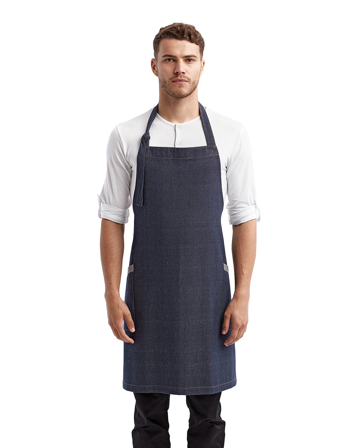 Artisan Collection by Reprime RP122 Unisex Regenerate Recycled Bib Apron