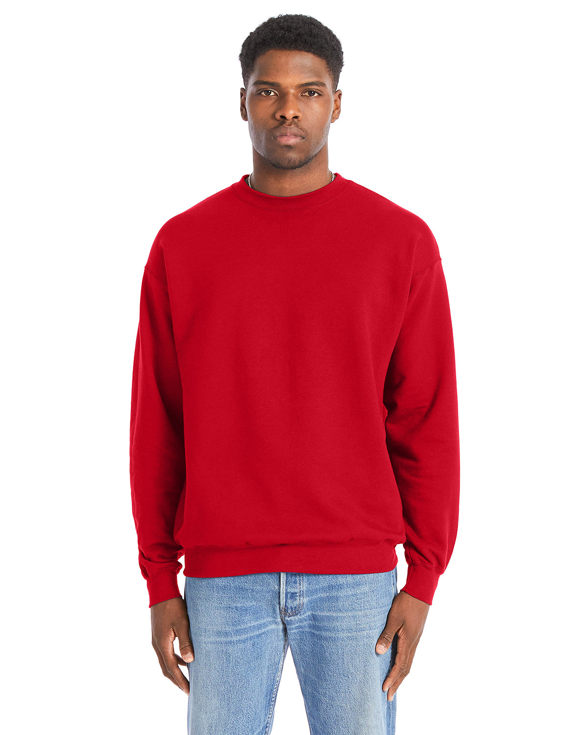 Hanes RS160 Perfect Sweats Crew Sweatshirt