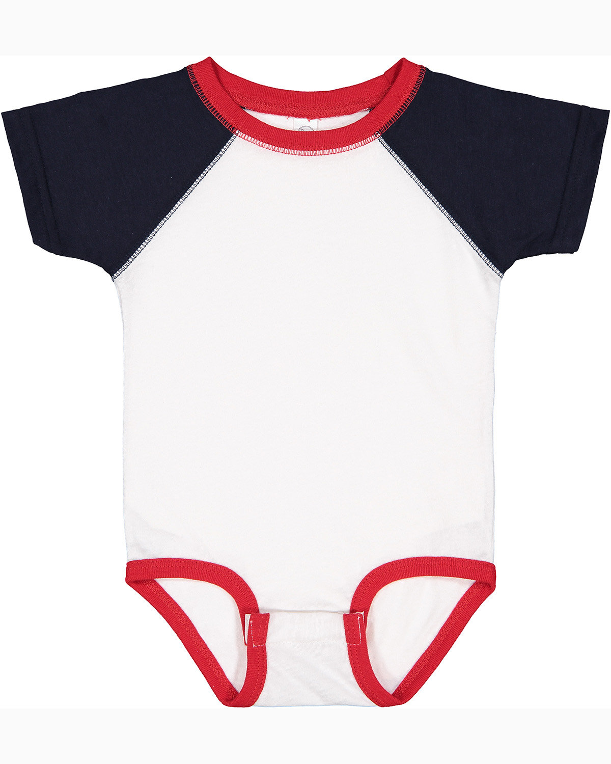 Rabbit Skins RS4430 Infant Baseball Bodysuit