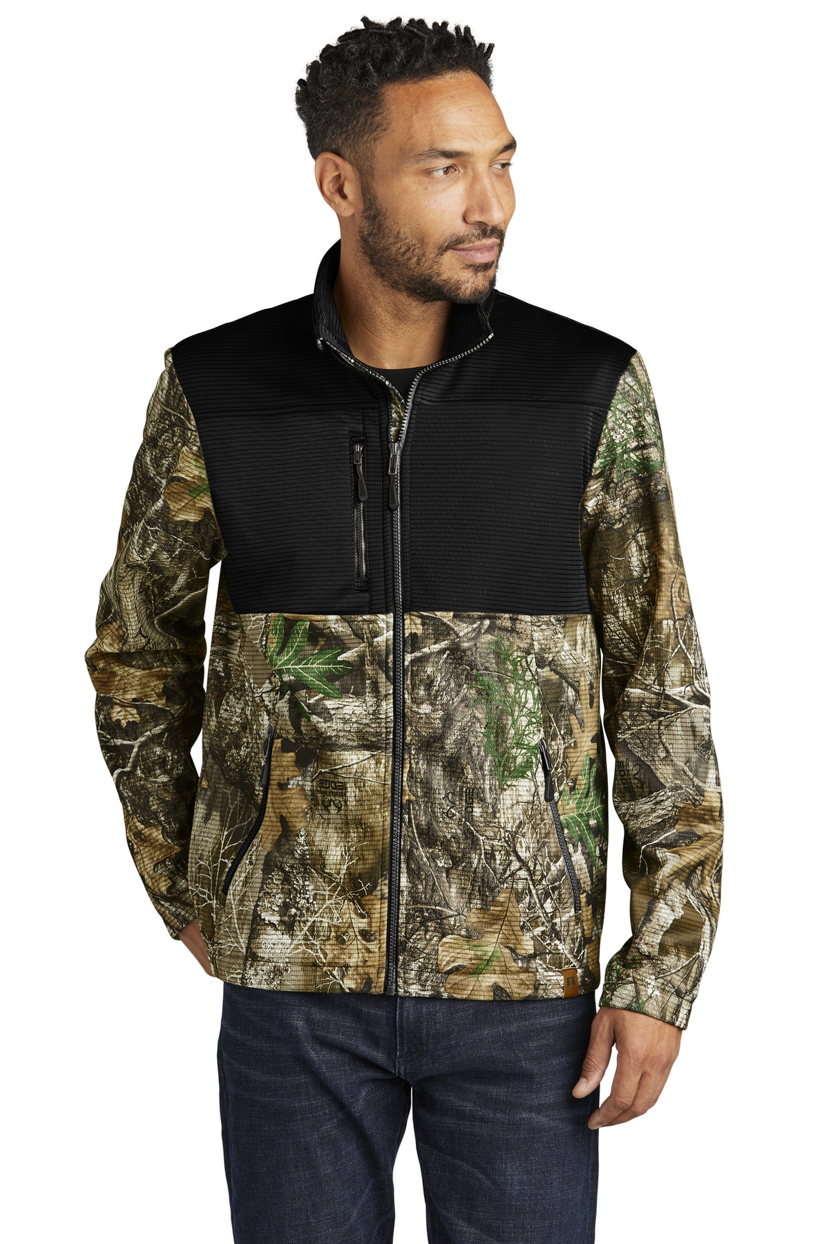 Russell Outdoors RU601 Realtree Atlas Colorblock Softshell