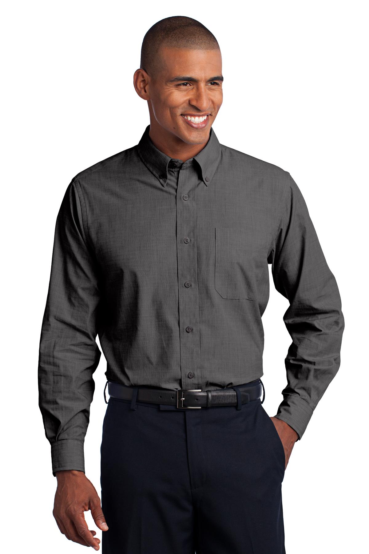 Port Authority S640 Crosshatch Easy Care Shirt