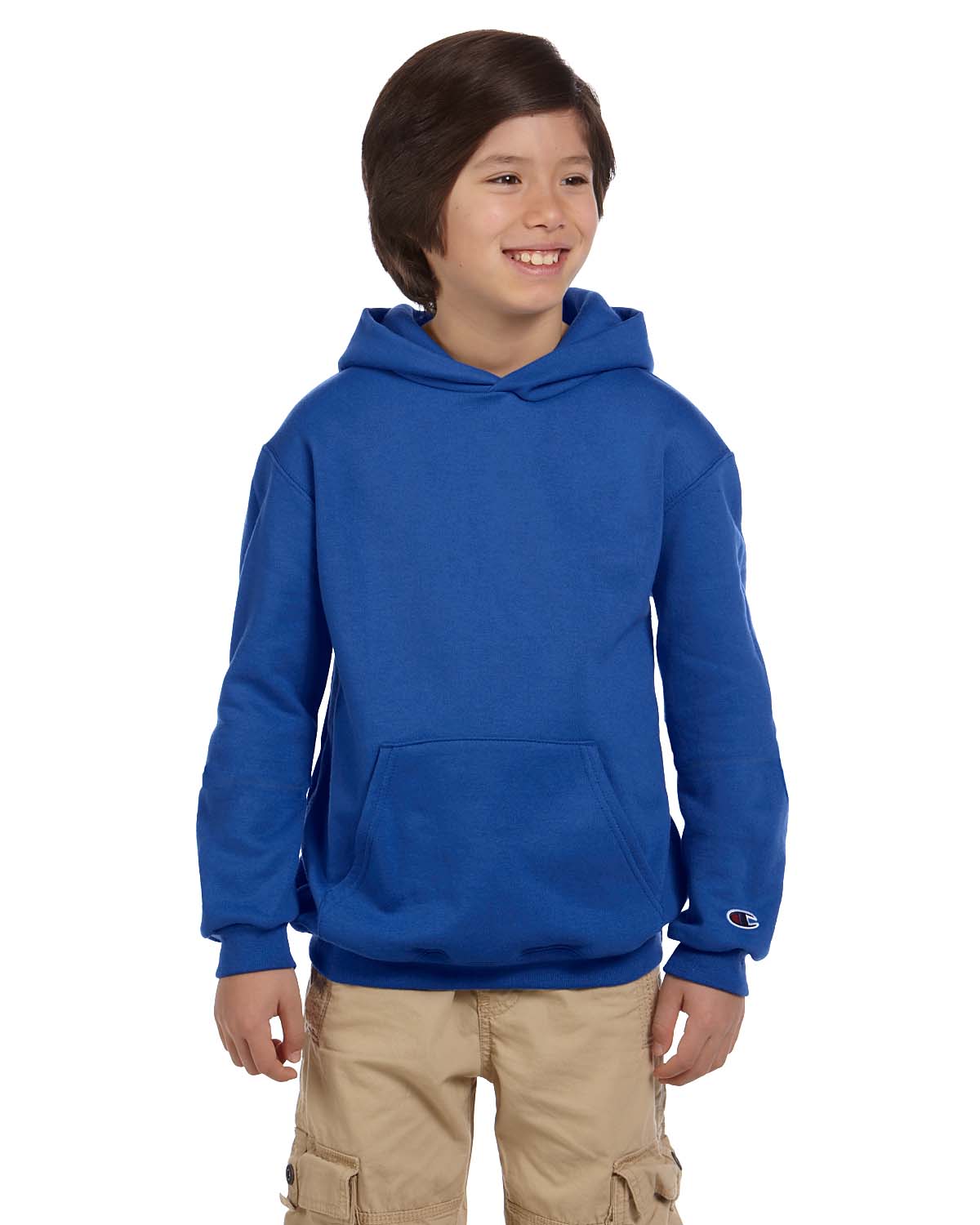 Champion S790 Youth Powerblend Pullover Hooded Sweatshirt