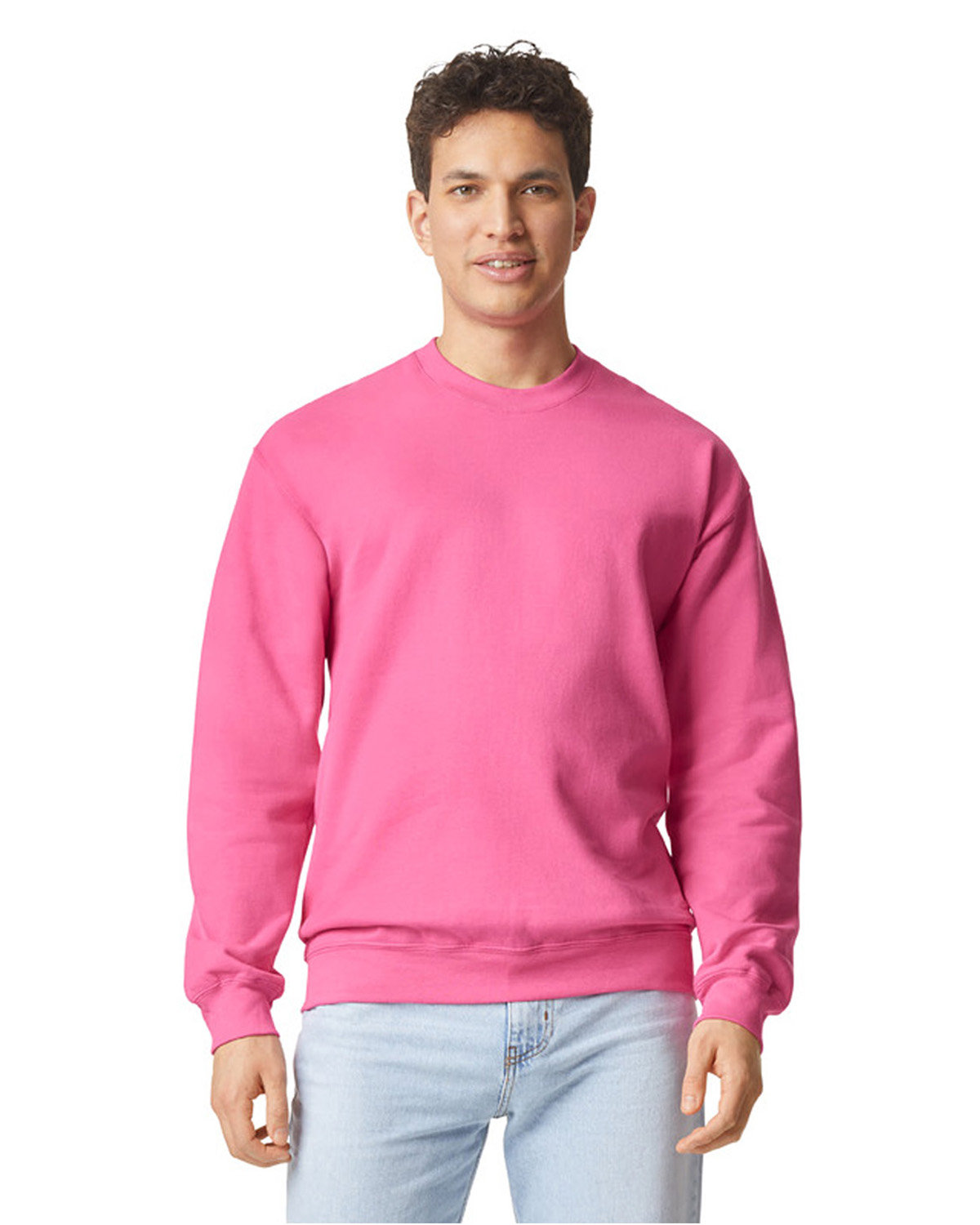 Gildan SF000 Adult Softstyle Fleece Crew Sweatshirt