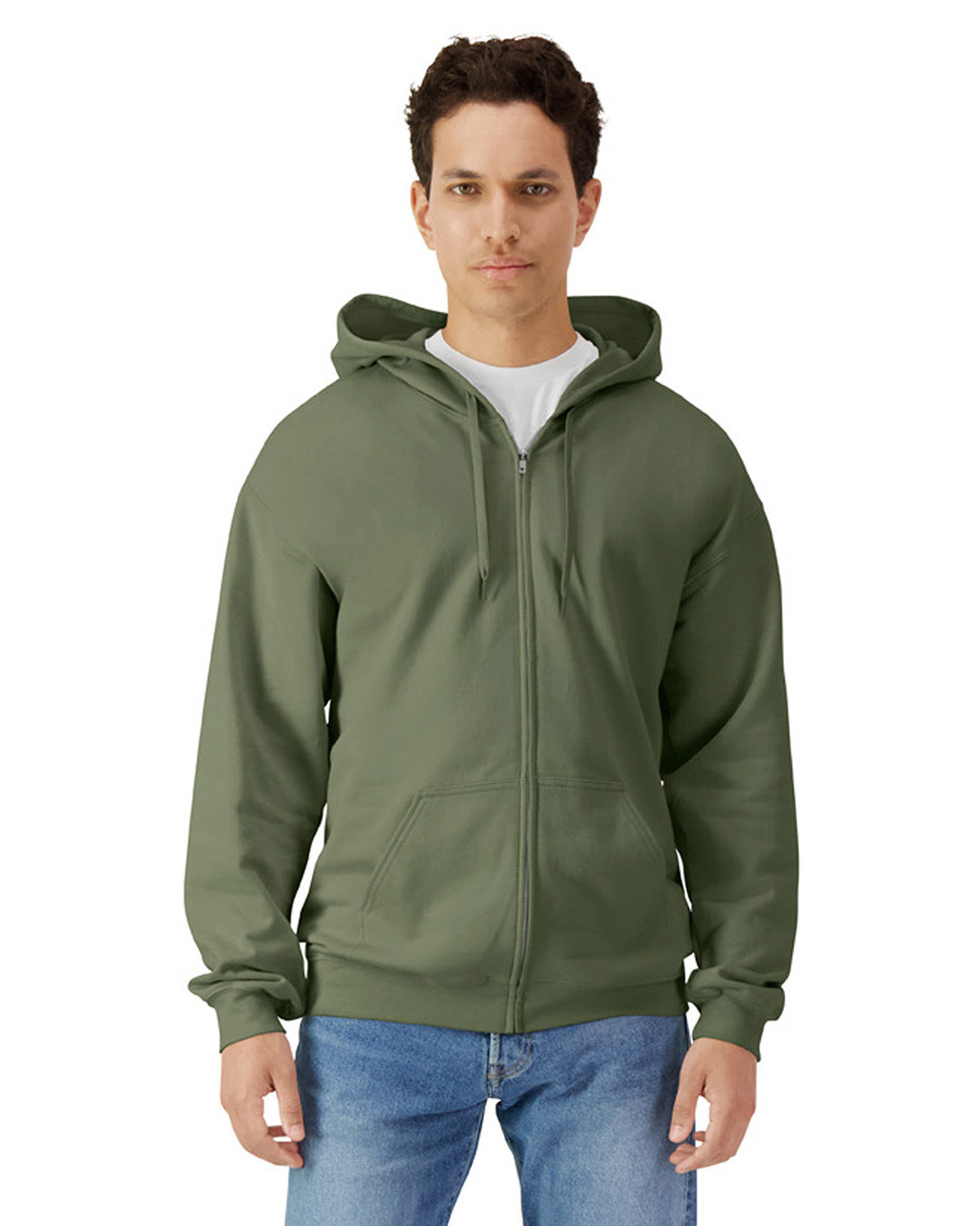 Gildan SF600 Unisex Softstyle Fleece Hooded Sweatshirt
