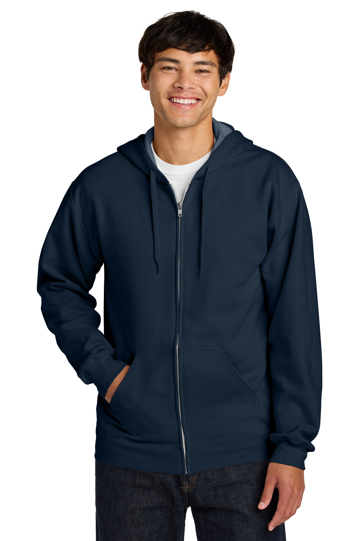 Gildan Softstyle Midweight Fleece Full-Zip Hooded Sweatshirt SF600