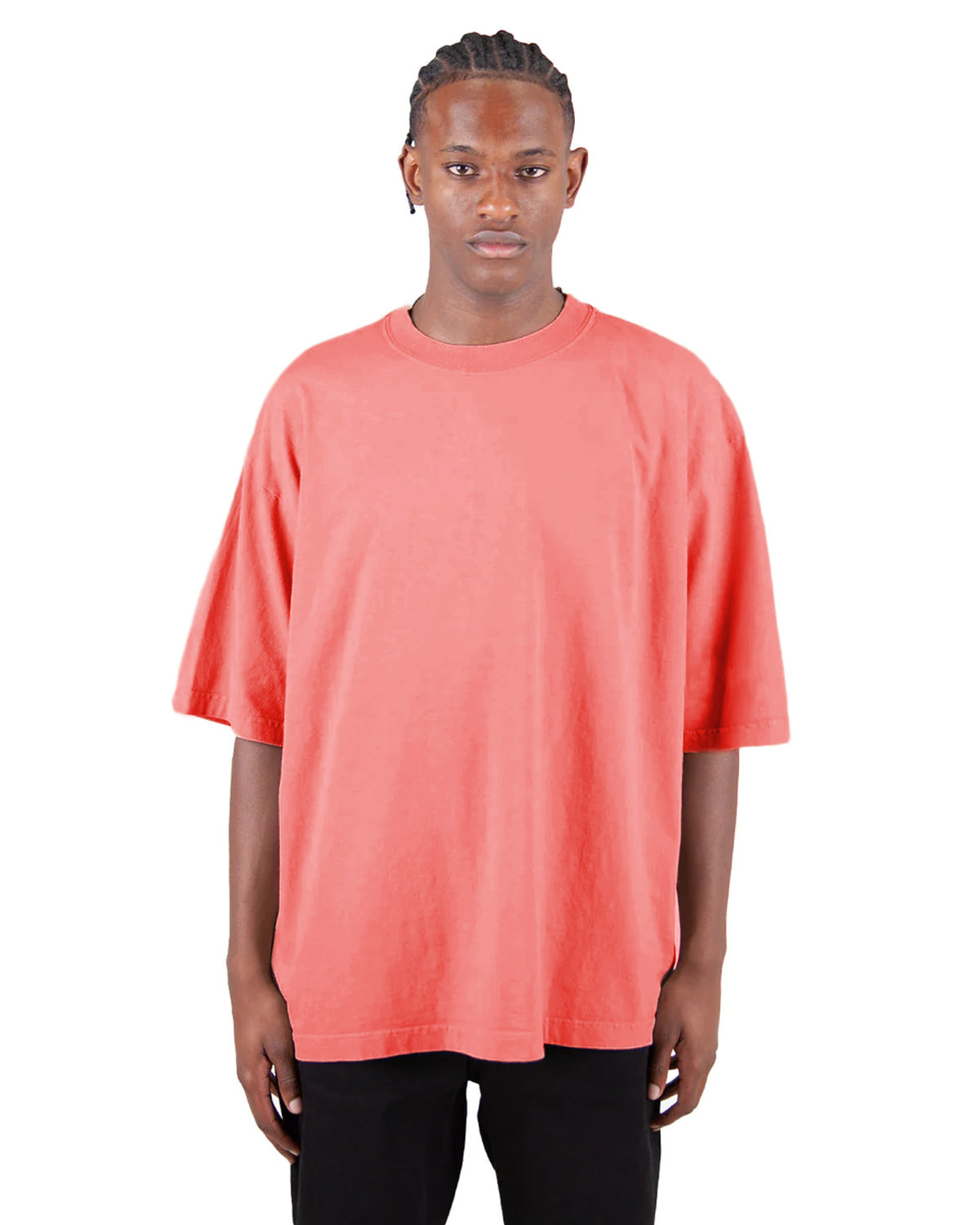 Shaka Wear SHGDD Adult Garment-Dyed Drop-Shoulder T-Shirt