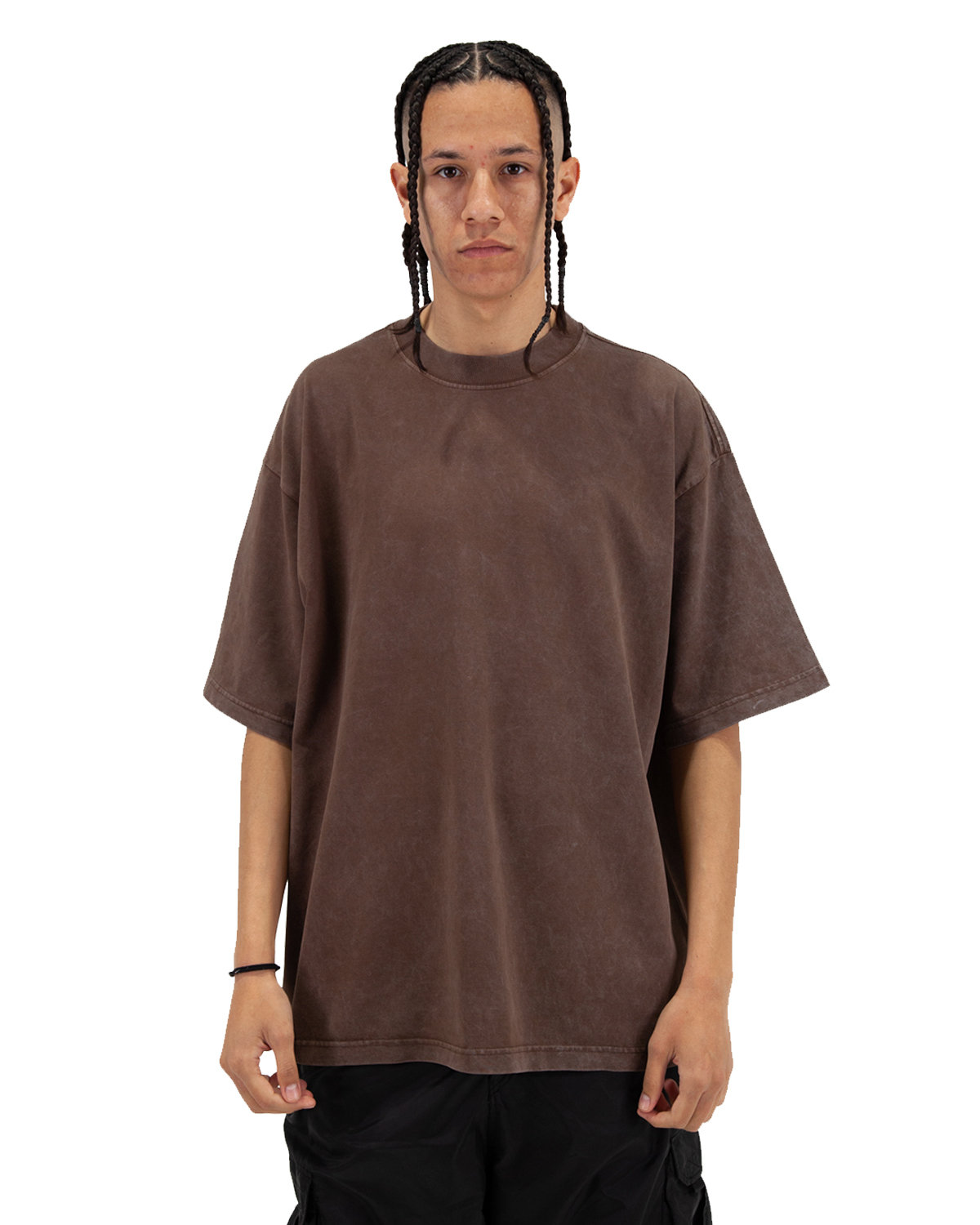 Shaka Wear SHGDN Men's Garment Dyed Designer T-Shirt