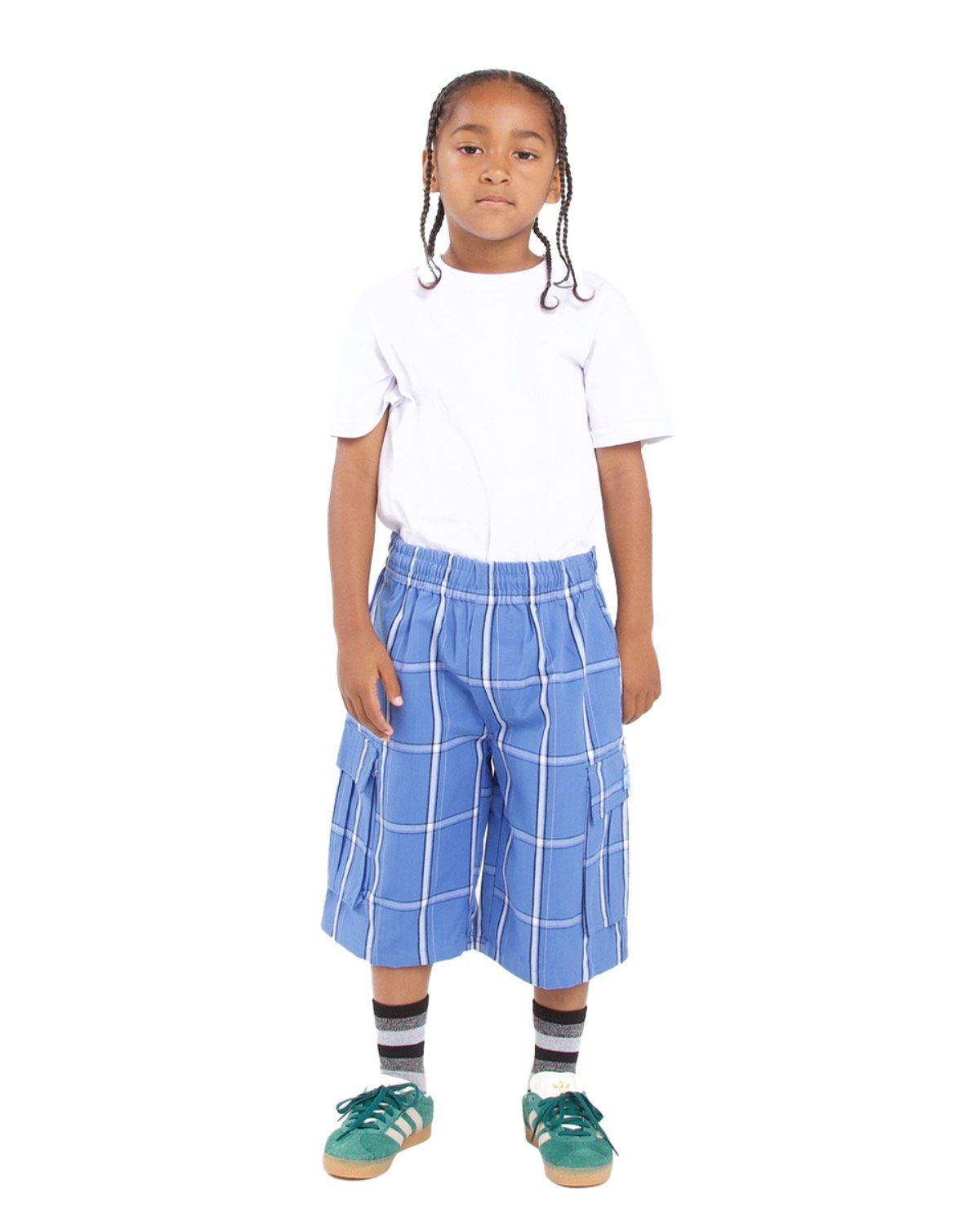 Shaka Wear SHKP Youth Plaid Shorts