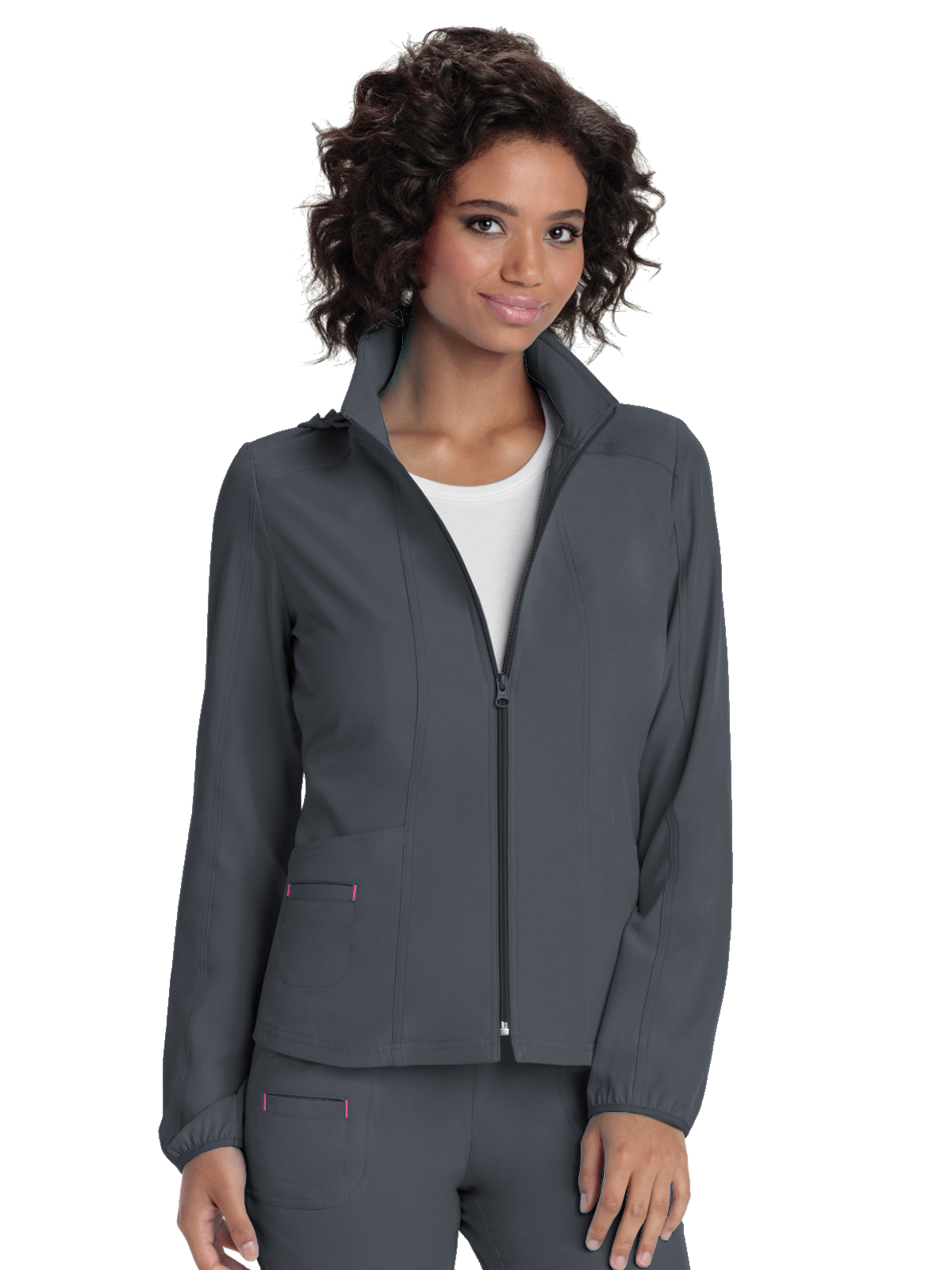 HeartSoul 20310 Women's Zip Front Warm-Up Jacket