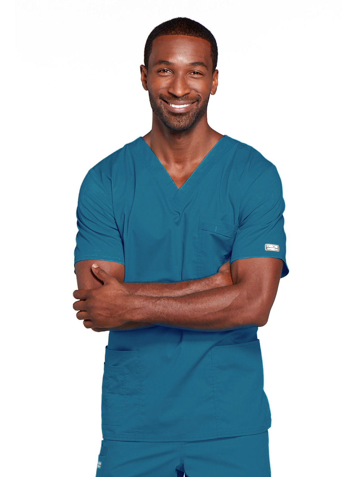 Cherokee 4725 Unisex 2-Pocket V-Neck Top