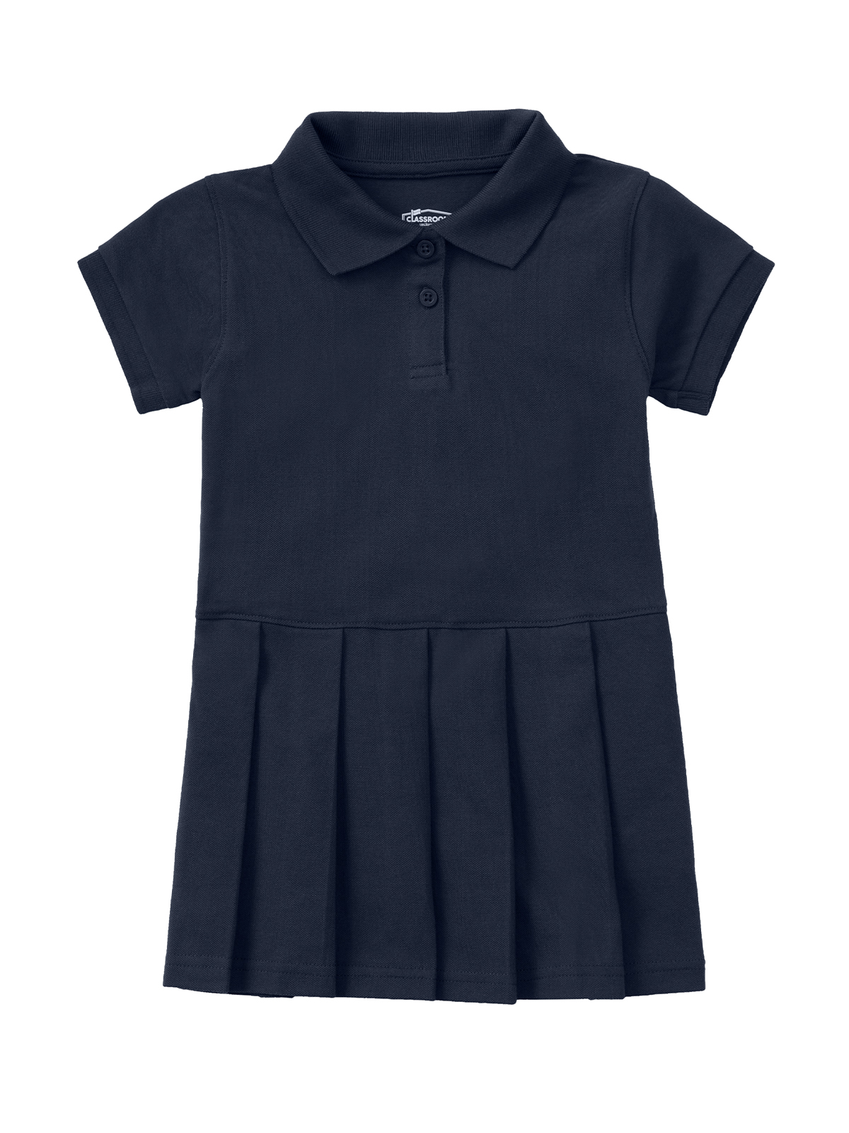 Classroom Uniforms 54120 Girls' Pique Polo Dress for Preschool