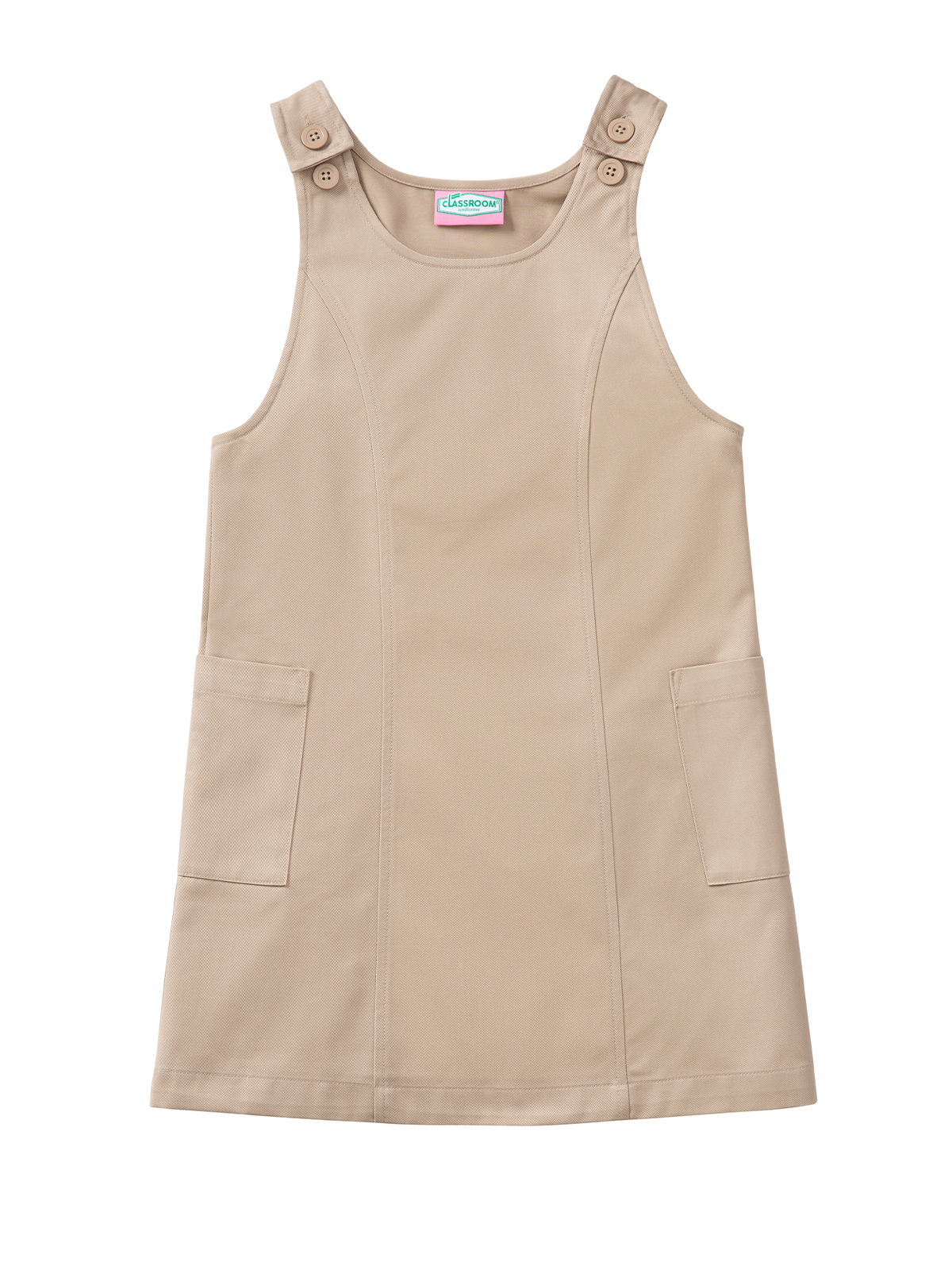 Classroom Uniforms 54980 Girls' Preschool Princess Seam Jumper