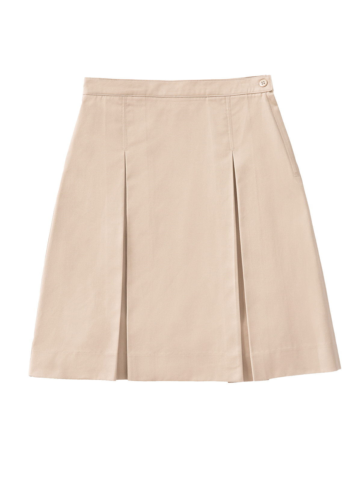 Classroom Uniforms 55792A Girls' Adjustable Longer Length Kick Pleat Skirt