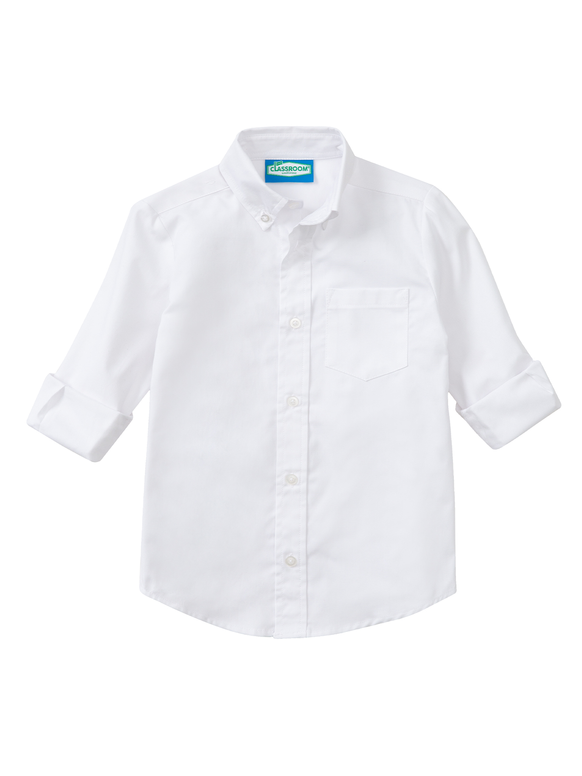 Classroom Uniforms 57674 Men's Long Sleeve Oxford Shirt