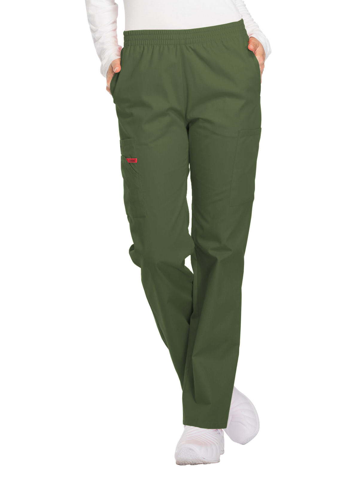 Dickies Medical 86106 Women's Natural Rise Tapered Leg Pull-On Pant