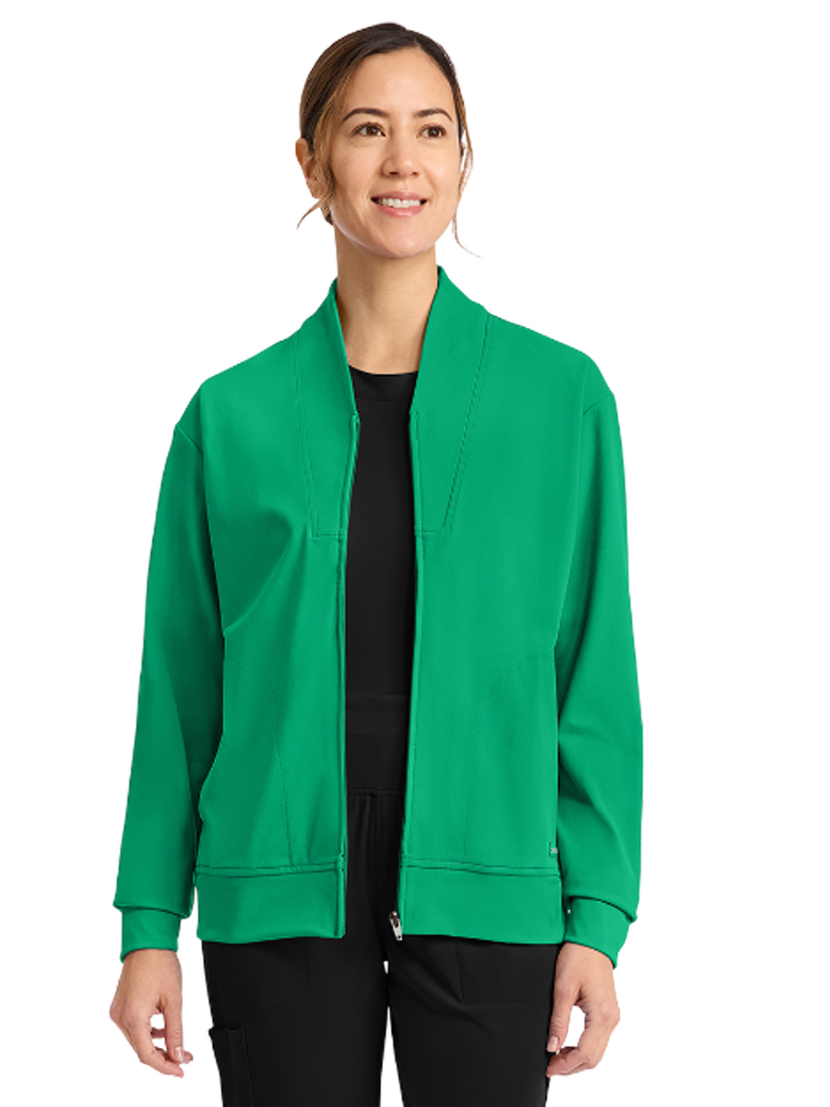 Cherokee CK353 Women's 2-Pocket Warm-Up Jacket