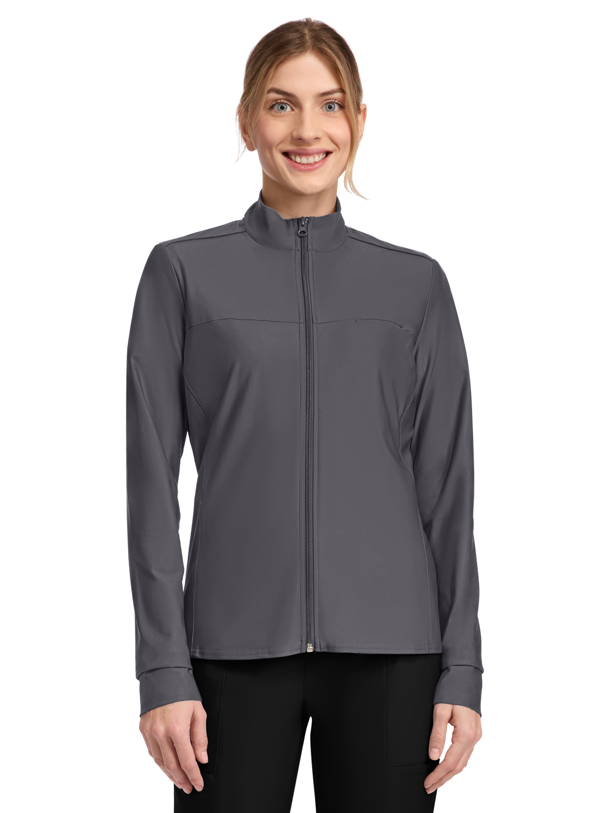 Cherokee CK381 Women's 3-Pocket Warm-up Jacket