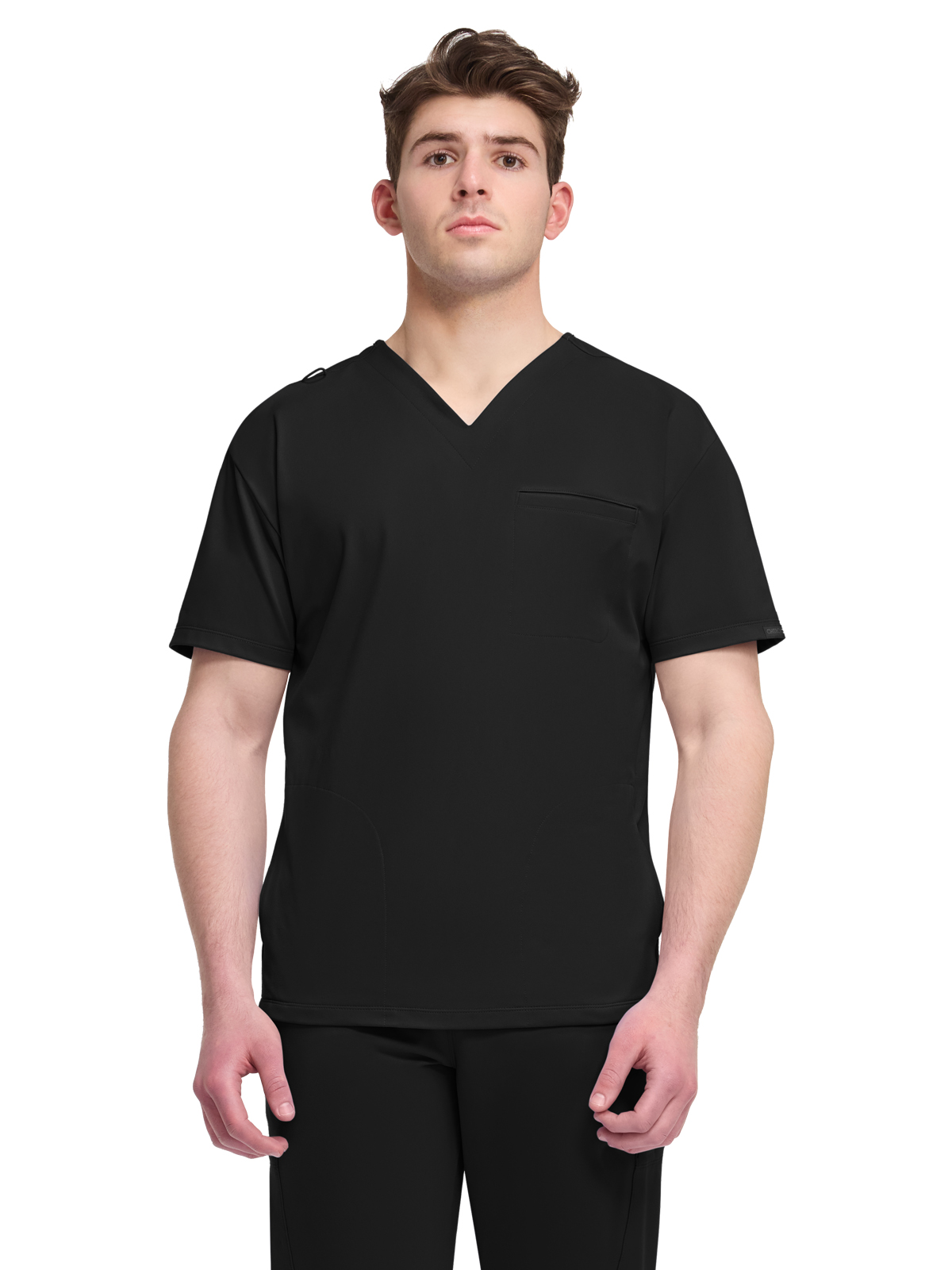 Cherokee CK729 Men's 3-Pocket V-Neck Top