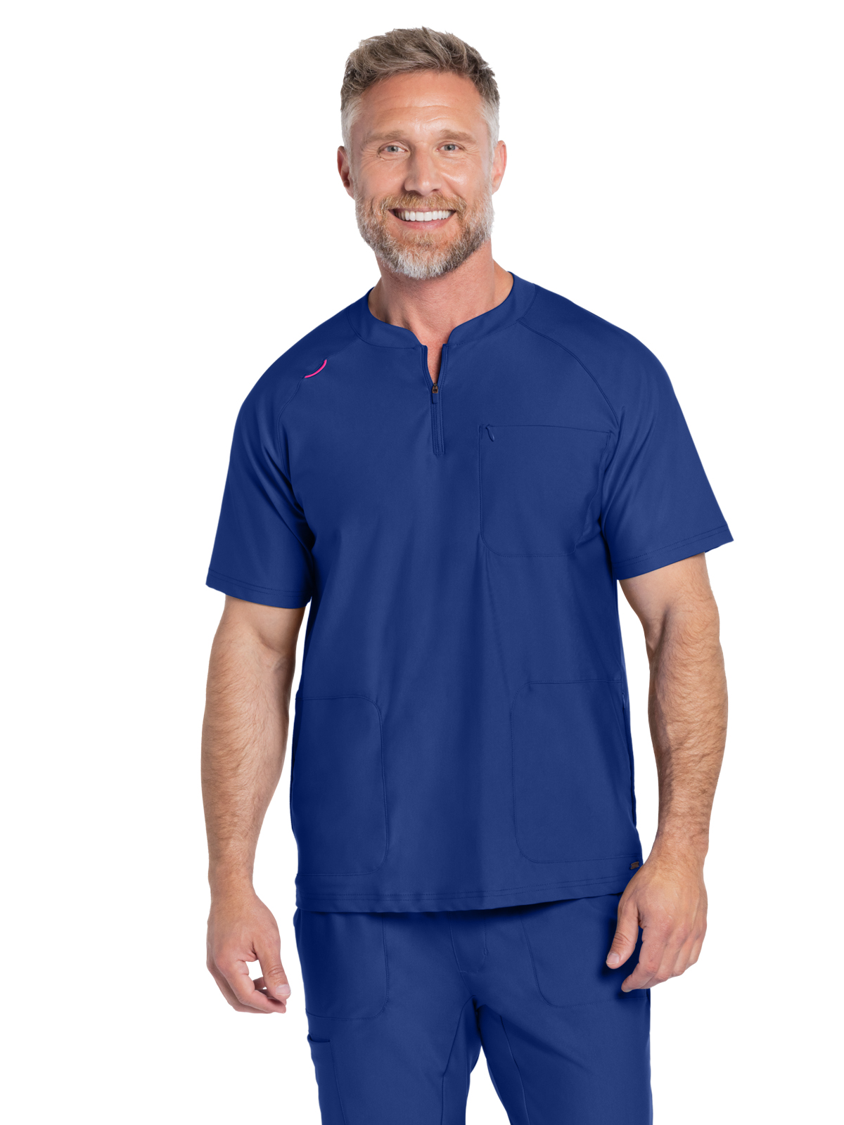 Cherokee CK812 Men's 3-Pocket Henley Top
