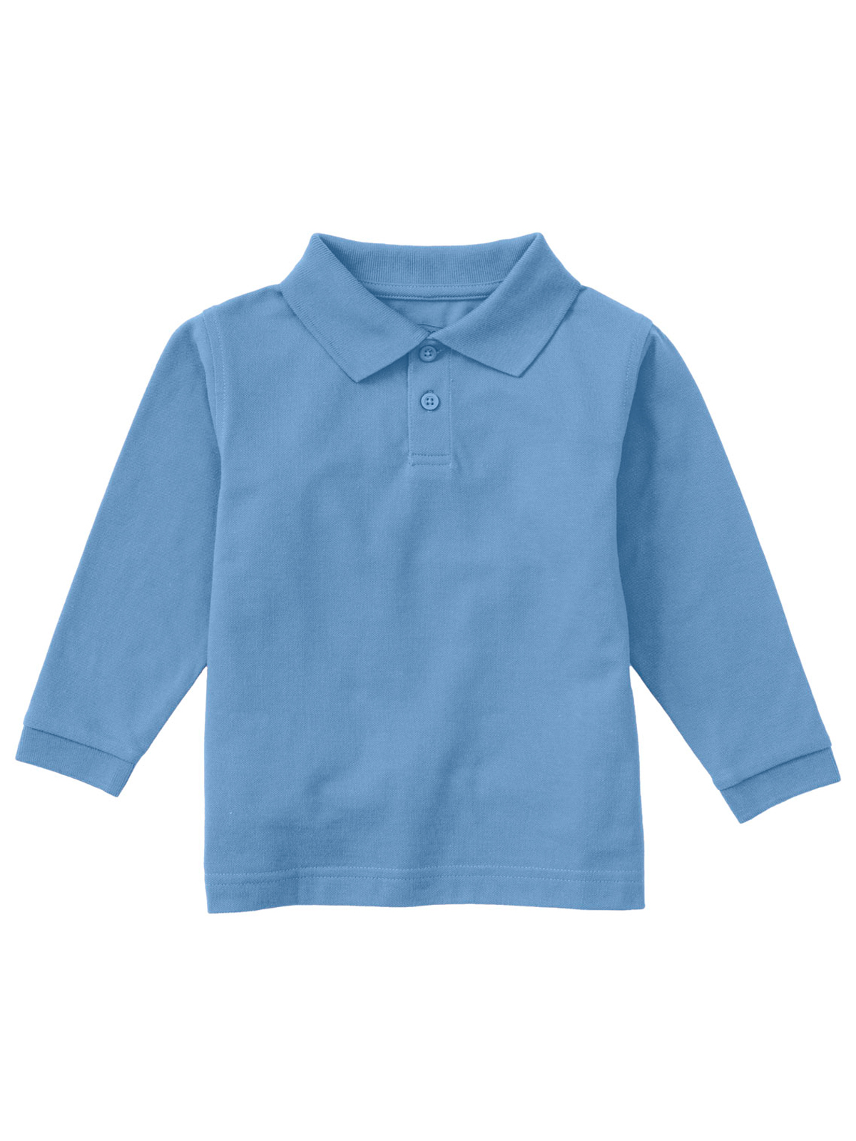 Classroom Uniforms CR835D Children's Unisex Long Sleeve Pique Polo