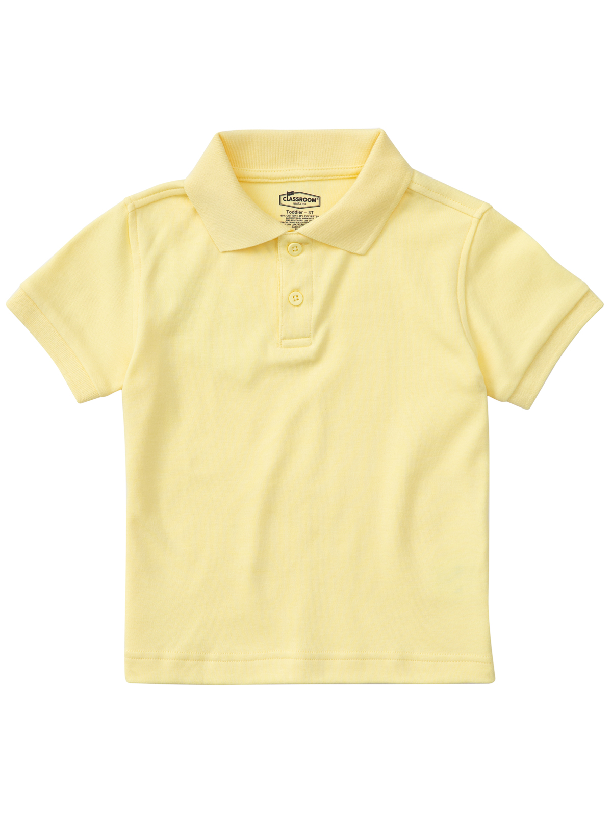 Classroom Uniforms CR891D Preschool Short Sleeve Interlock Polo