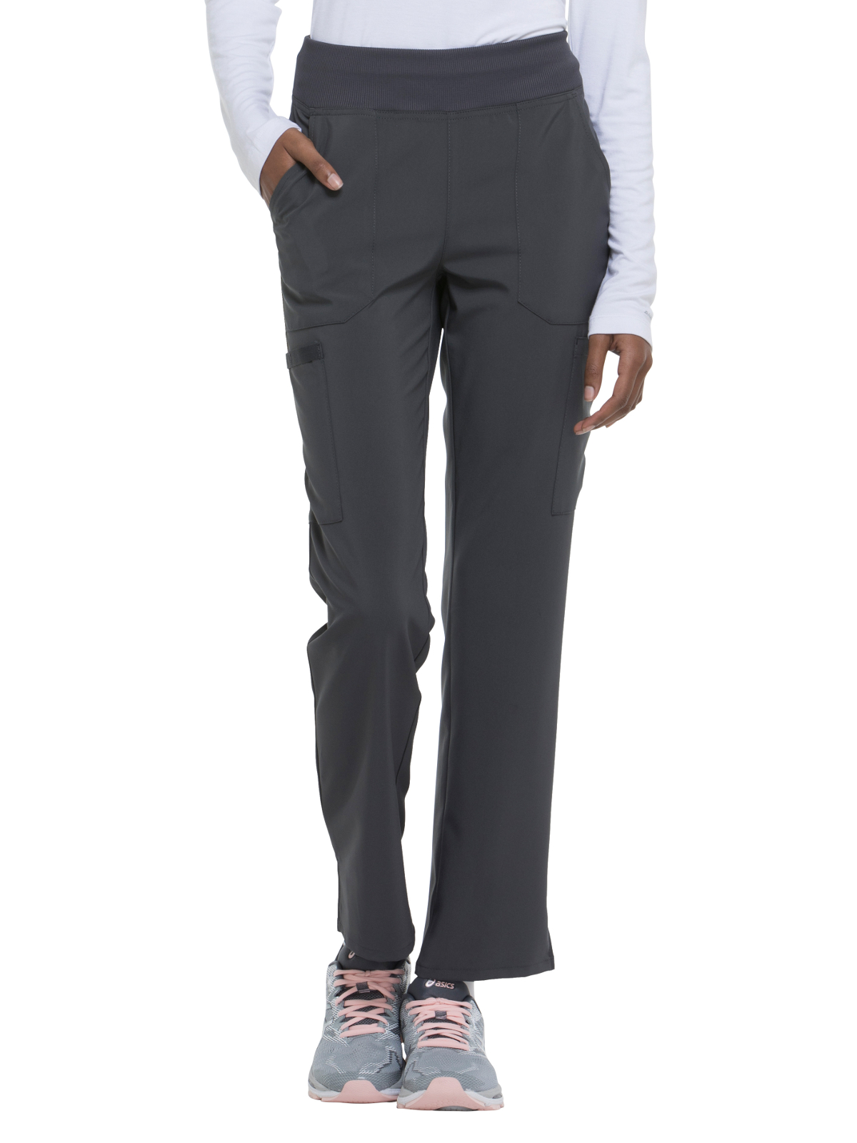 Dickies Medical DK005 Women's Natural Rise Tapered Leg Pull-On Pant