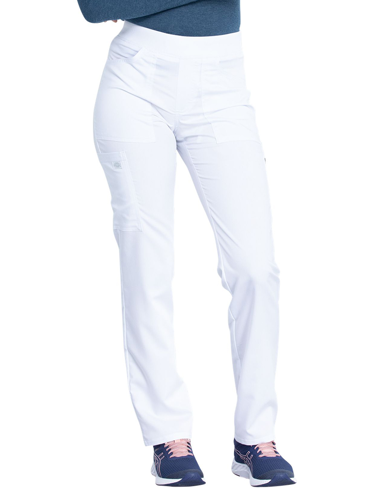 Dickies Medical DK135 Women's 6-Pocket Mid Rise Tapered Leg Pant