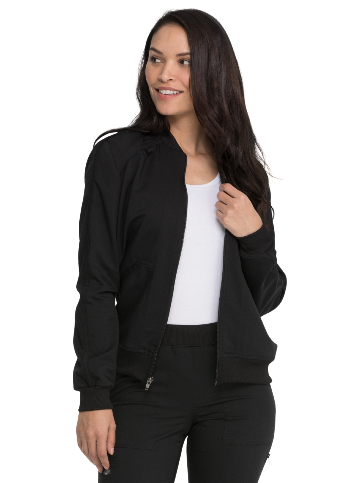 Dickies Medical DK365 Women's 2-Pocket Zip Front Jacket