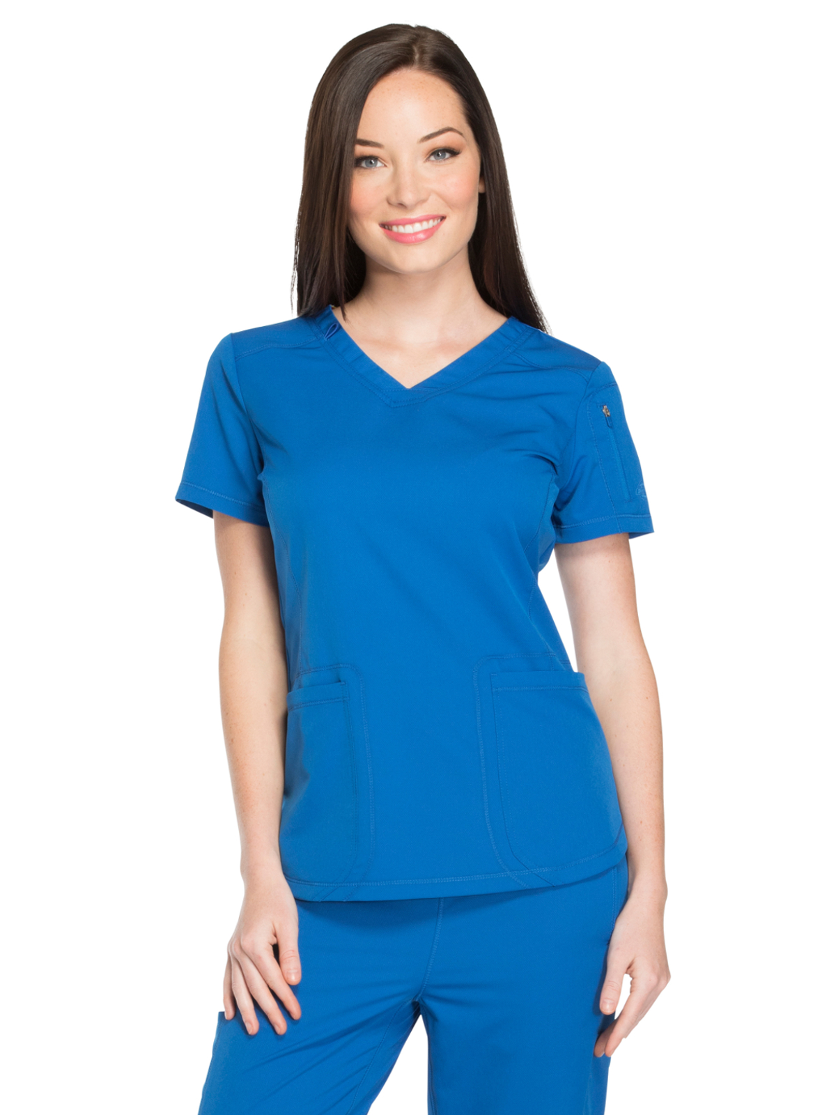 Dickies Medical DK730 Women's 3-Pocket V-Neck Top