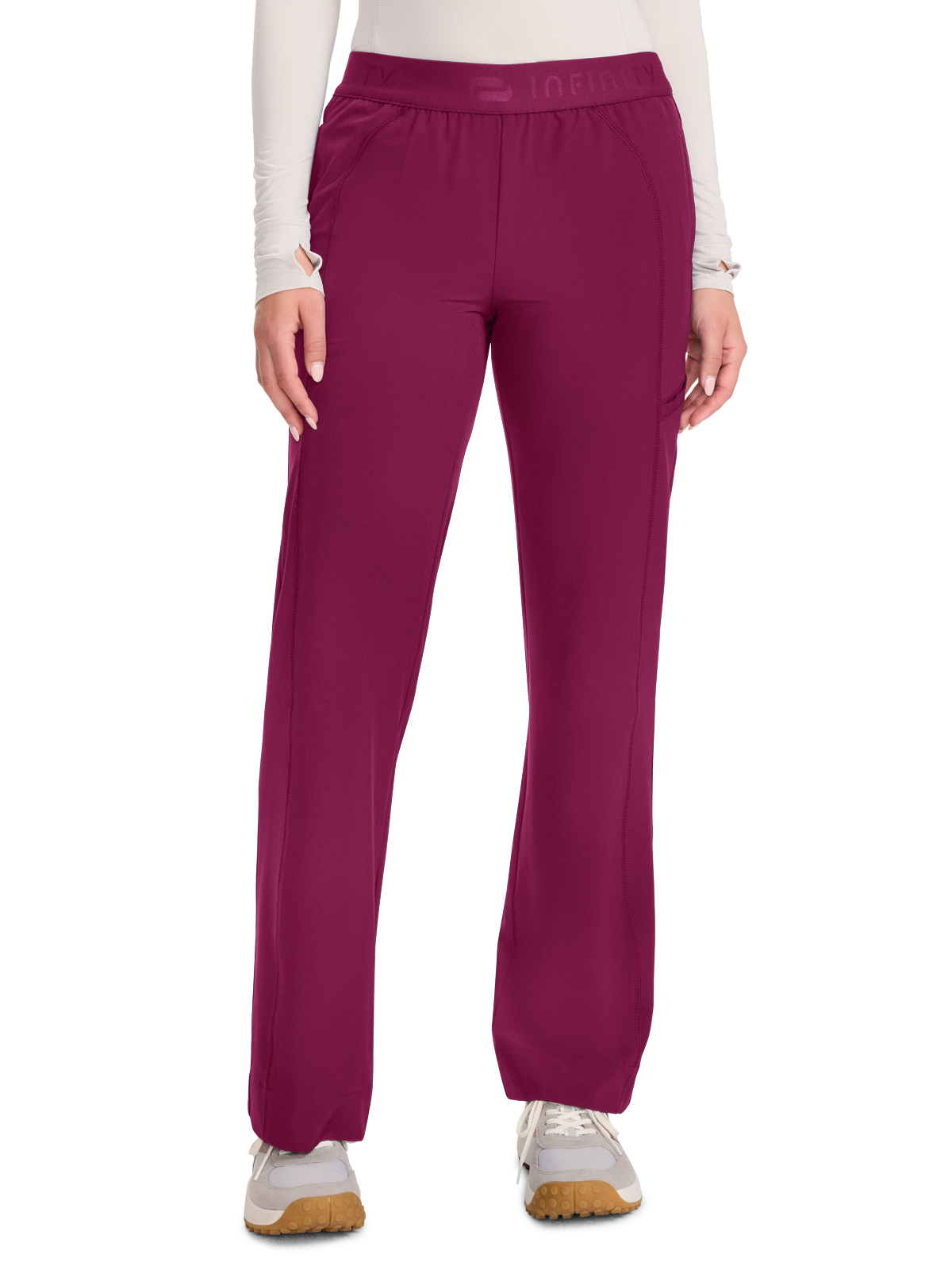 Infinity IN011A Women's 5-Pocket Wide Leg Pant