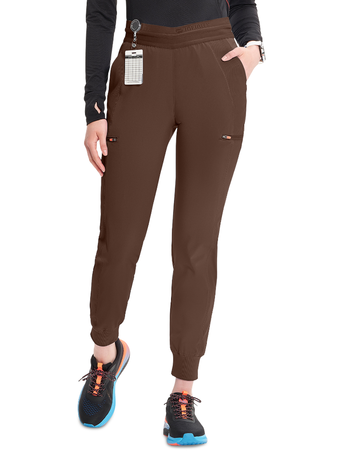 Infinity IN122A Women's Mid Rise Jogger Pant
