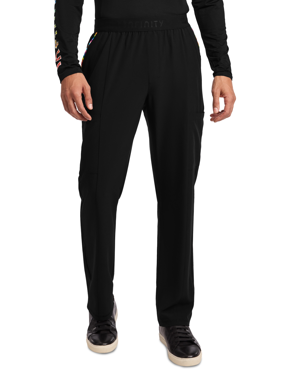 Infinity IN213A Men's 5-Pocket Tapered Leg Pant
