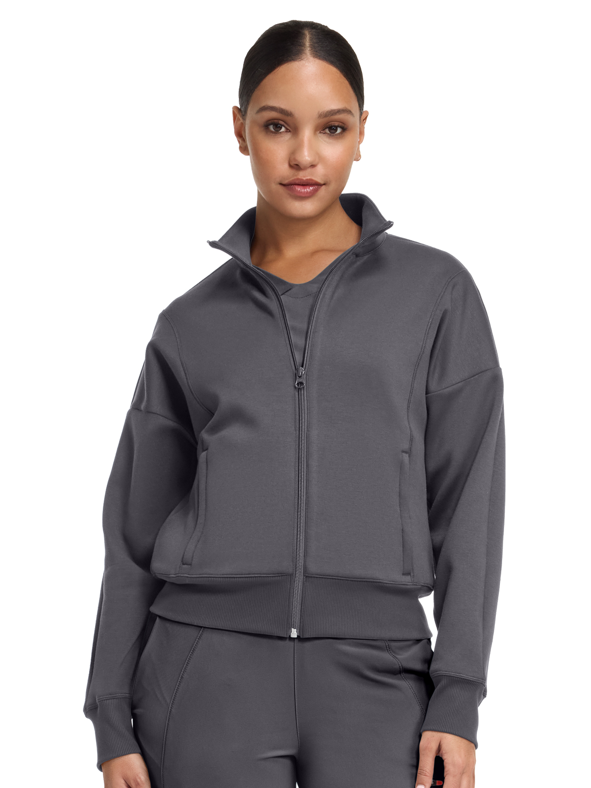Infinity IN301 Women's 2-Pocket Full Zip Jacket