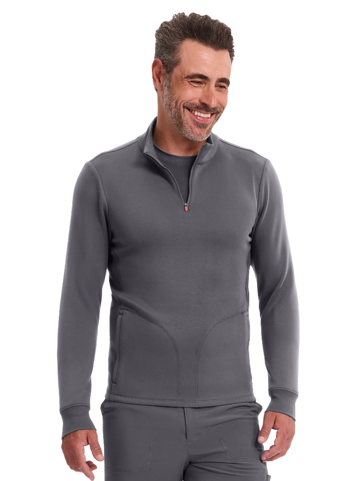 Infinity IN302 Men's 2-Pocket Mock Neck Jacket