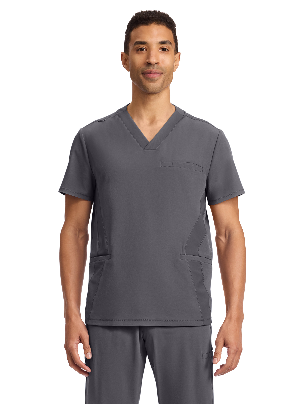 Infinity IN628A Men's 3-Pocket V-Neck Top
