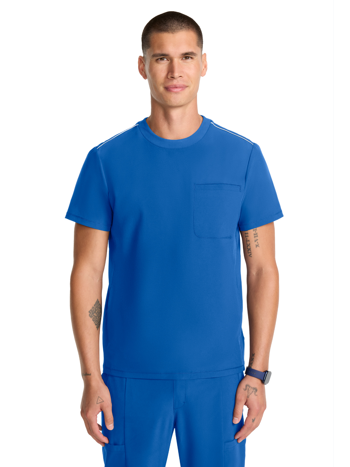 Infinity IN646A Men's 3-Pocket Crew Neck Top