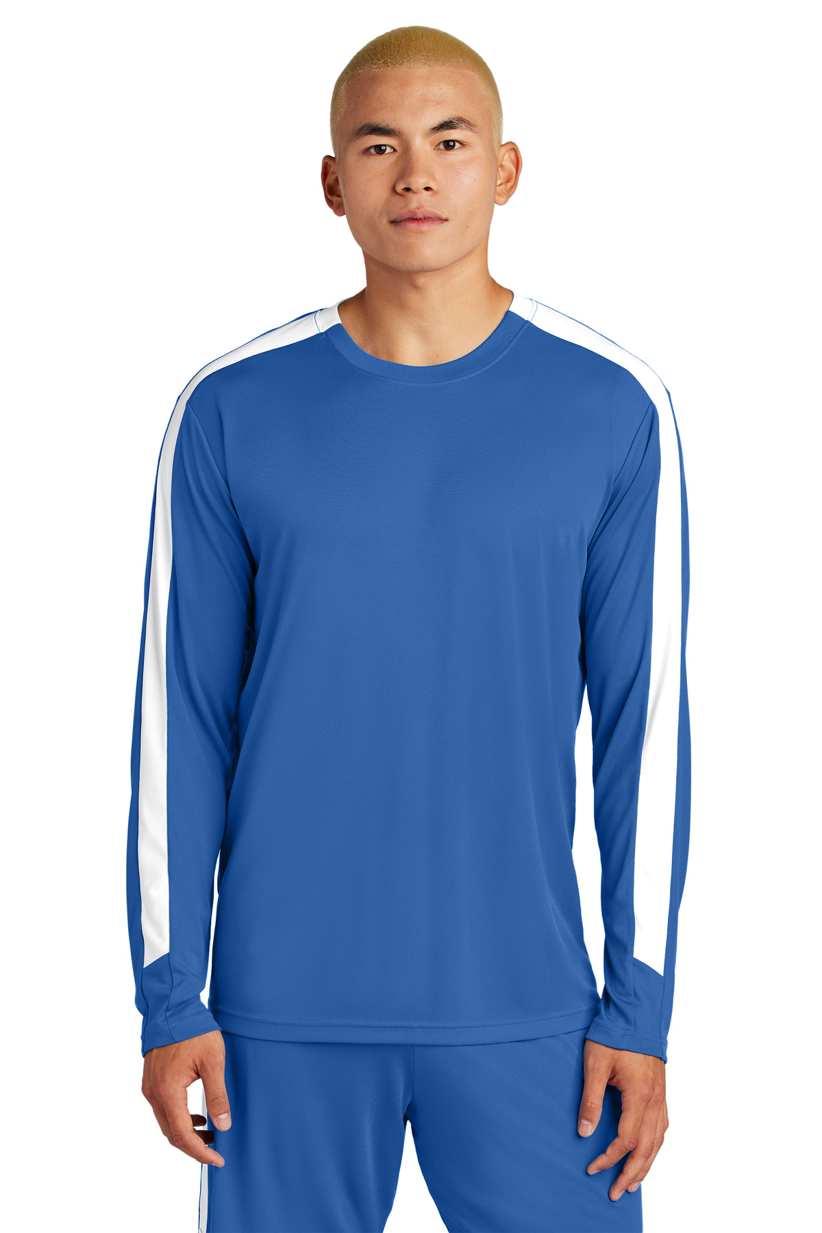 Sport-Tek ST100LS Competitor United Long Sleeve Crew