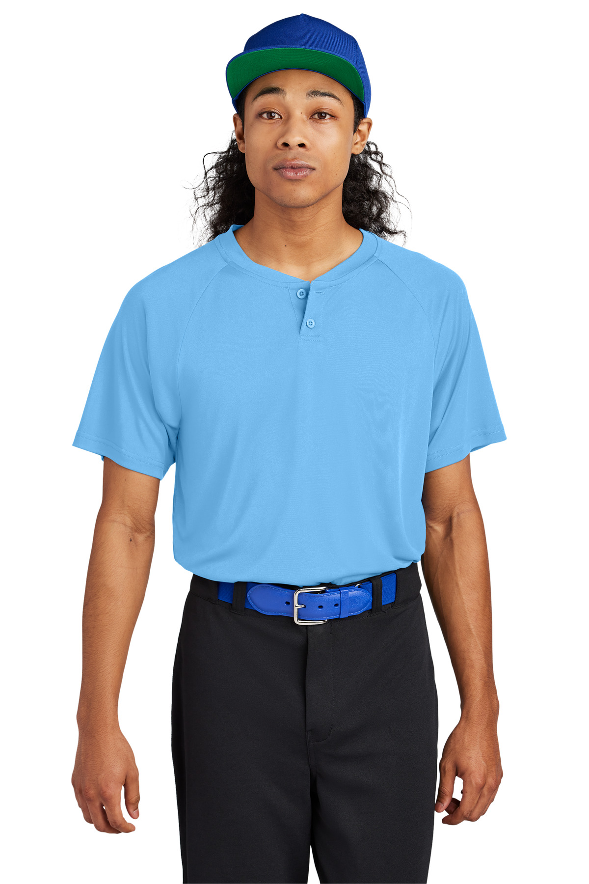 Sport-Tek ST359 PosiCharge Competitor 2-Button Henley