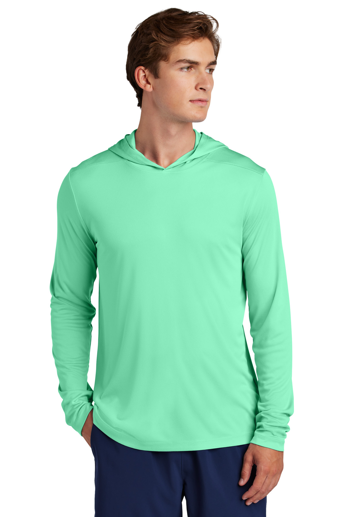 Sport-Tek ST420LSH Posi-UV Pro Long Sleeve Hoodie