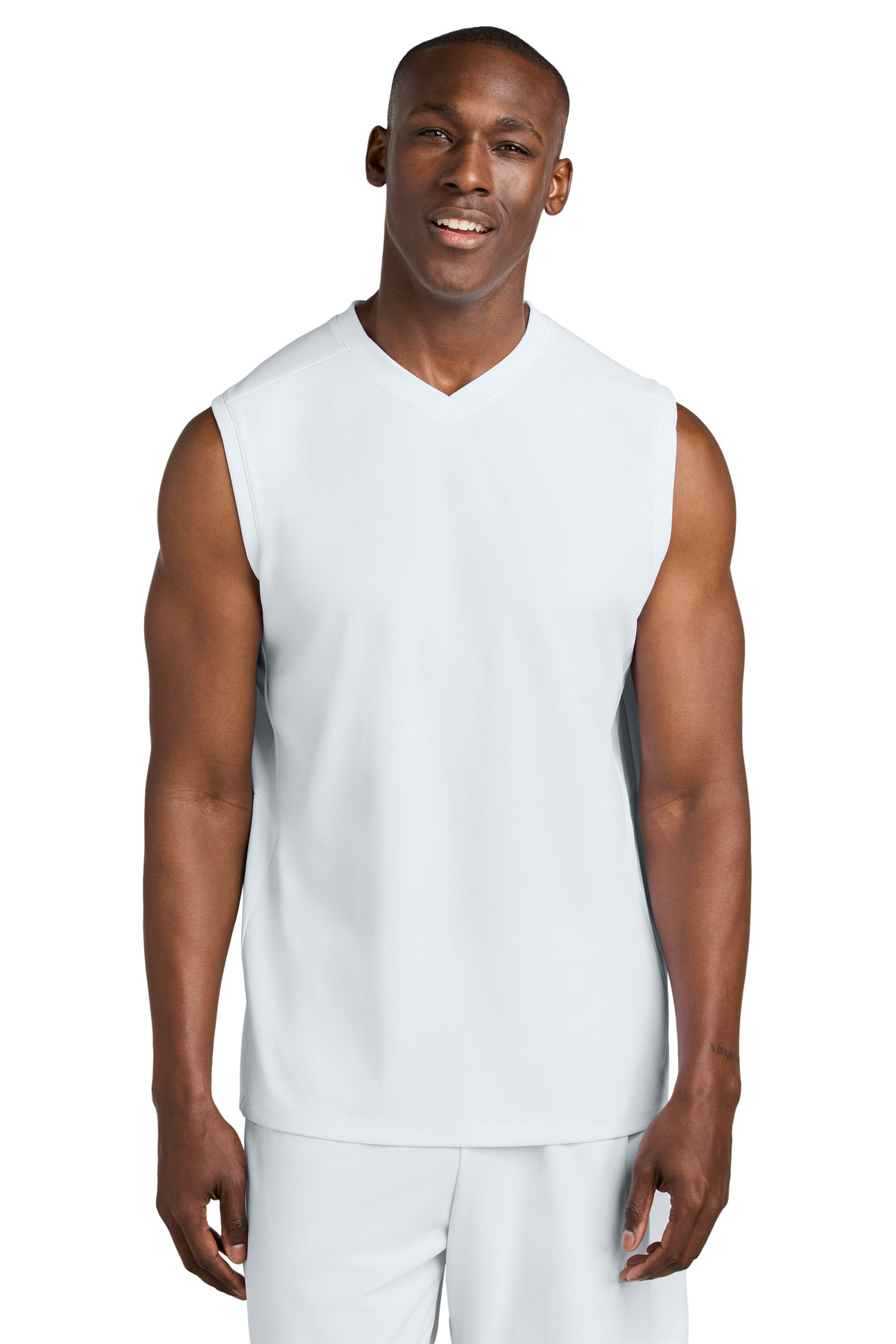 Sport-Tek Club Sleeveless V-Neck ST441