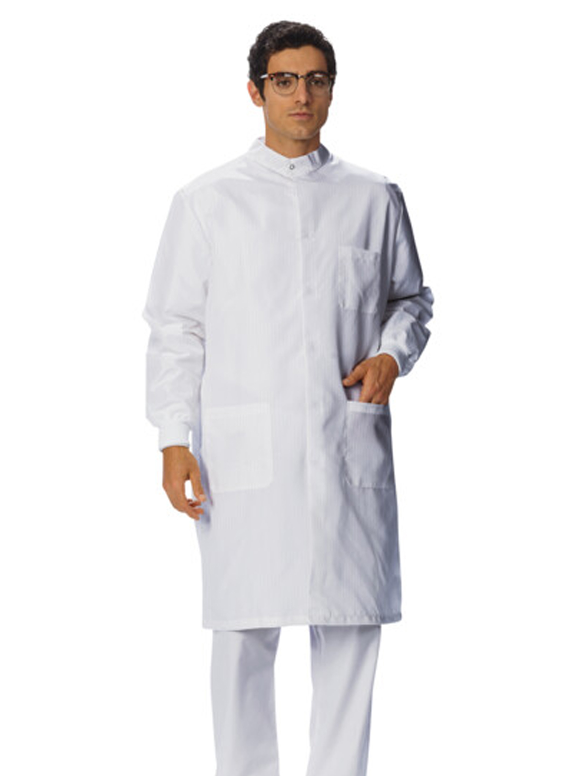 Fashion Seal 6427 Unisex Snap Closure at Neck Protective Coat
