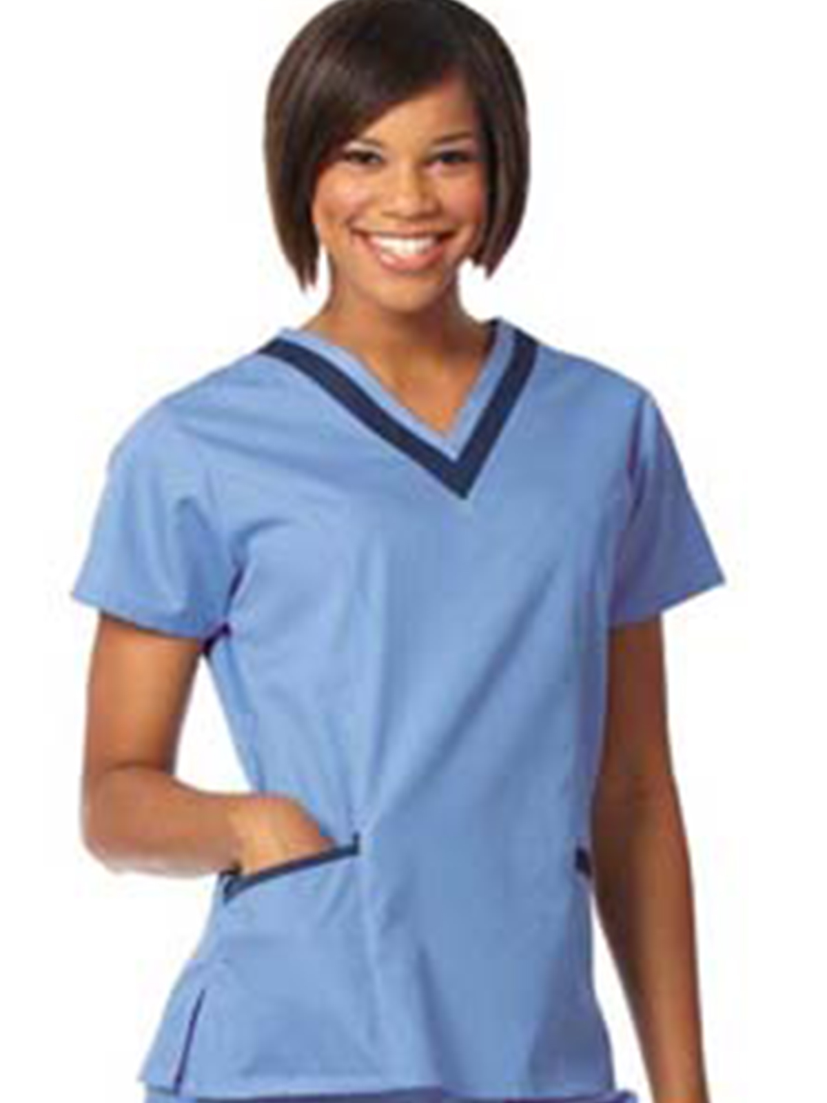 Fashion Seal 7575 Women's Double V-Neck Tunic