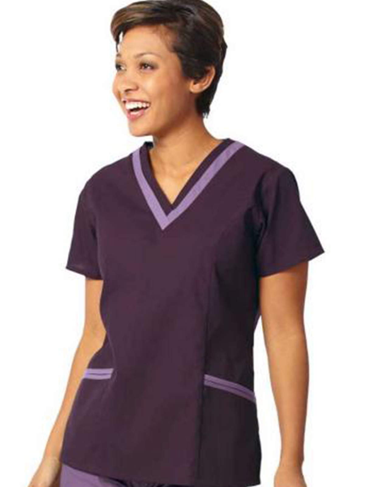 Fashion Seal 7576 Women's Double V-Neck Tunic