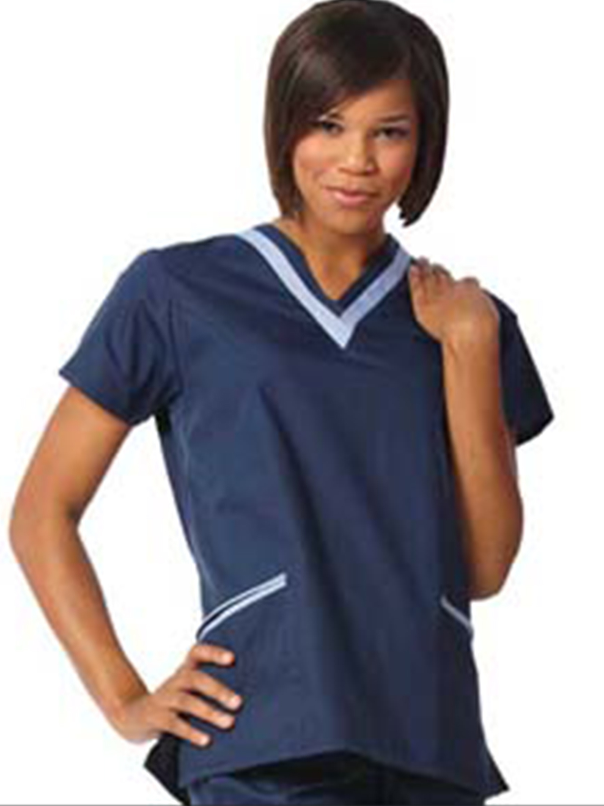 Fashion Seal 7578 Women's Double V-Neck Tunic