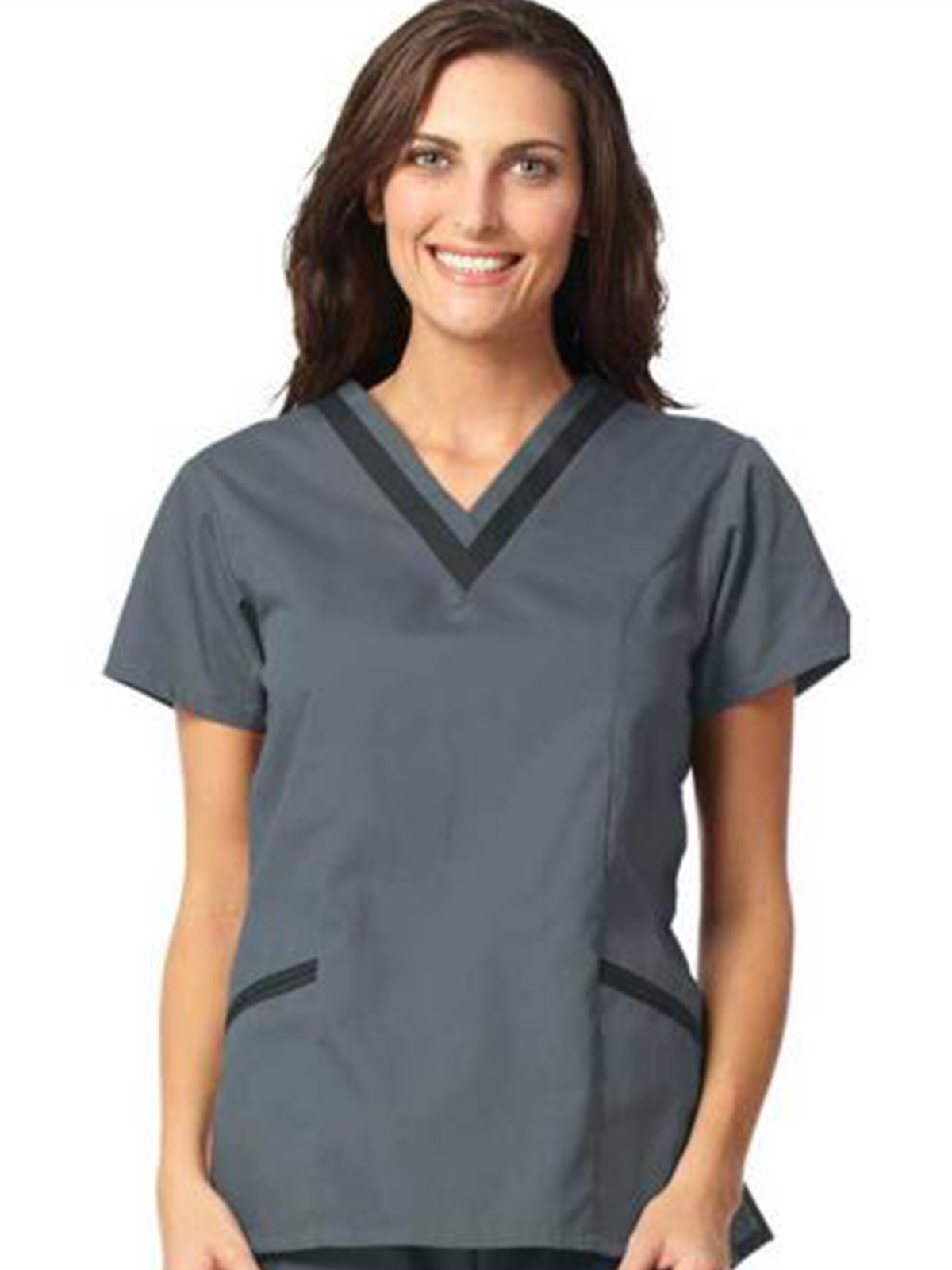 Fashion Seal 7579 Women's Double V-Neck Tunic