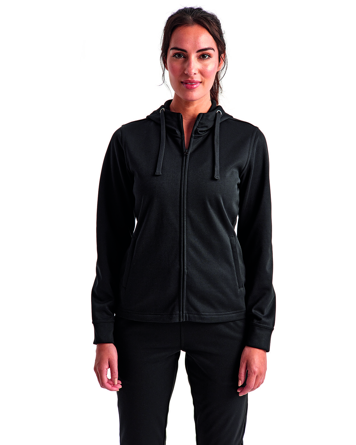 TriDri TD498 Women's Spun Dyed Full-Zip Hooded Sweatshirt